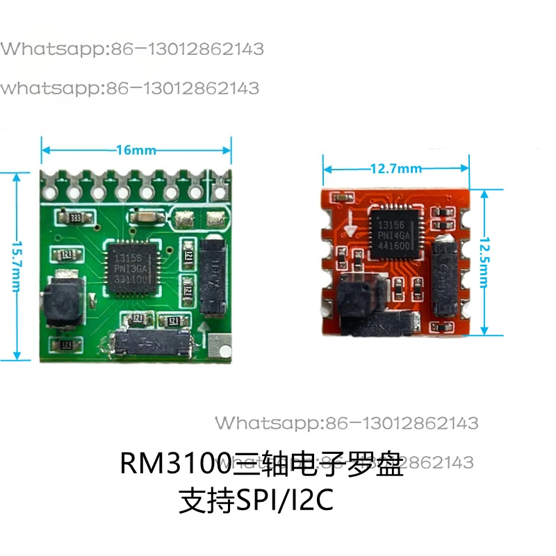 

Тестовый модуль RM3100, демонстрационная плата датчика PNI, трехосный электронный компас