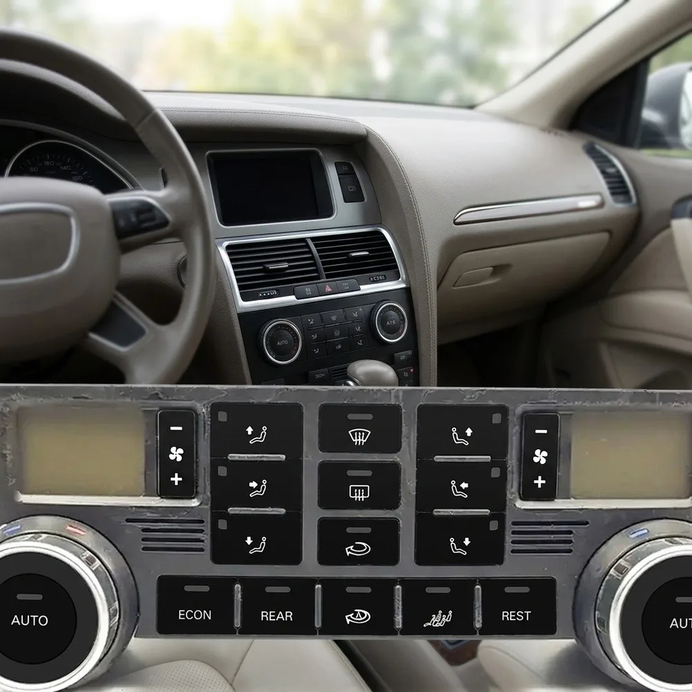Dashboard Restoration AC Climate Decal Reduced Light Penetration Easy Peel-and-stick Installation For Touareg 2004-2009