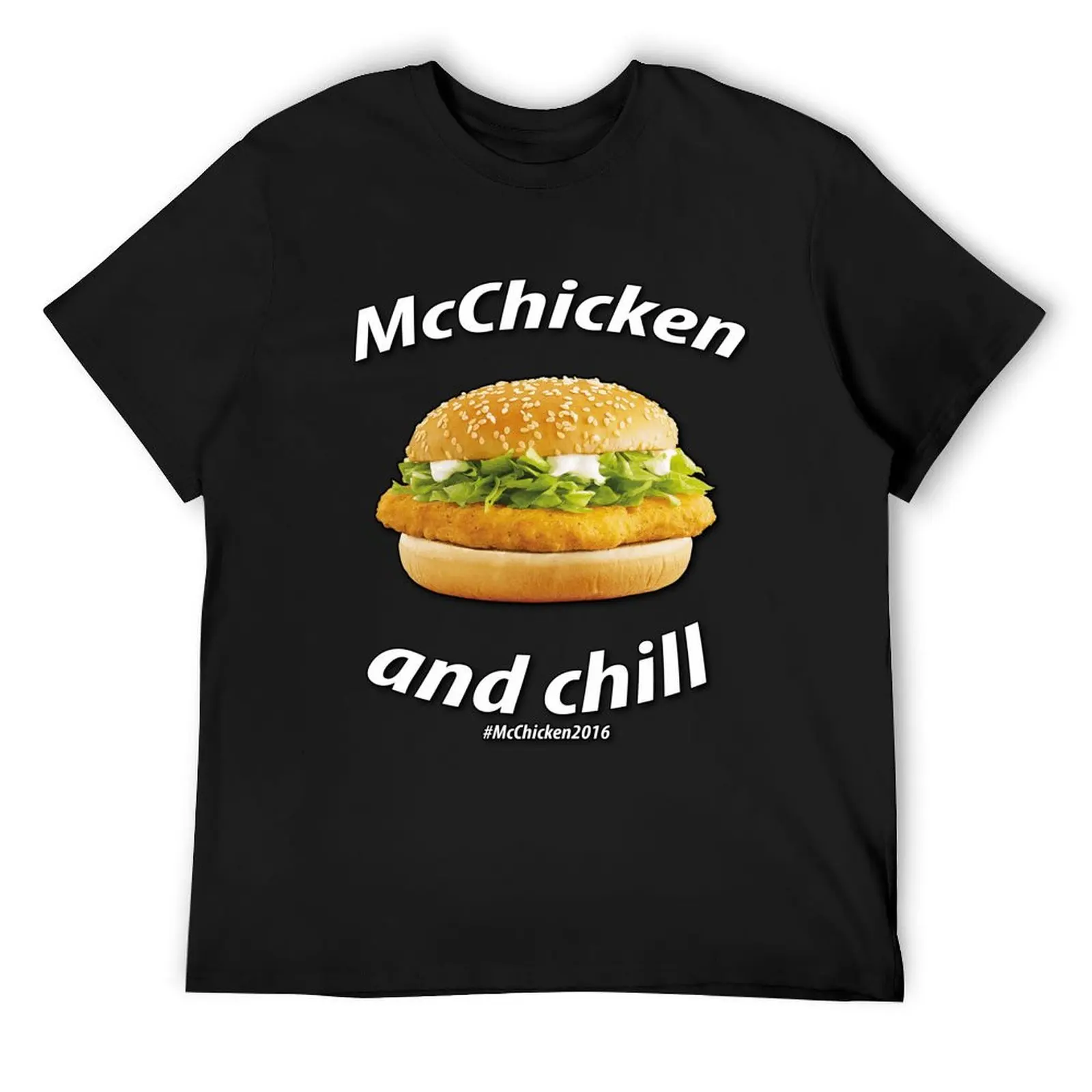 

McChicken and Chill - 2016 T-Shirt korean fashion graphics shirts graphic tee summer clothes t shirts for men pack
