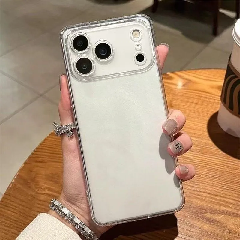 1.5mm Thick Soft TPU Clear Phone Case For iphone 17 Pro Max 18 ProMax 17 Air Transparent Cover Cases view 6