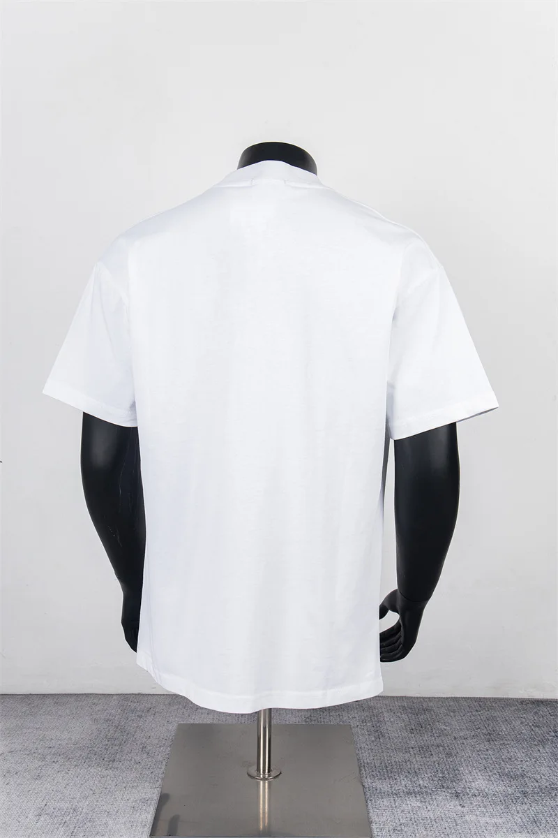 Thug Club Street Hip-Hop Basic Washed Loose Men's and Women's T-Shirt Trend