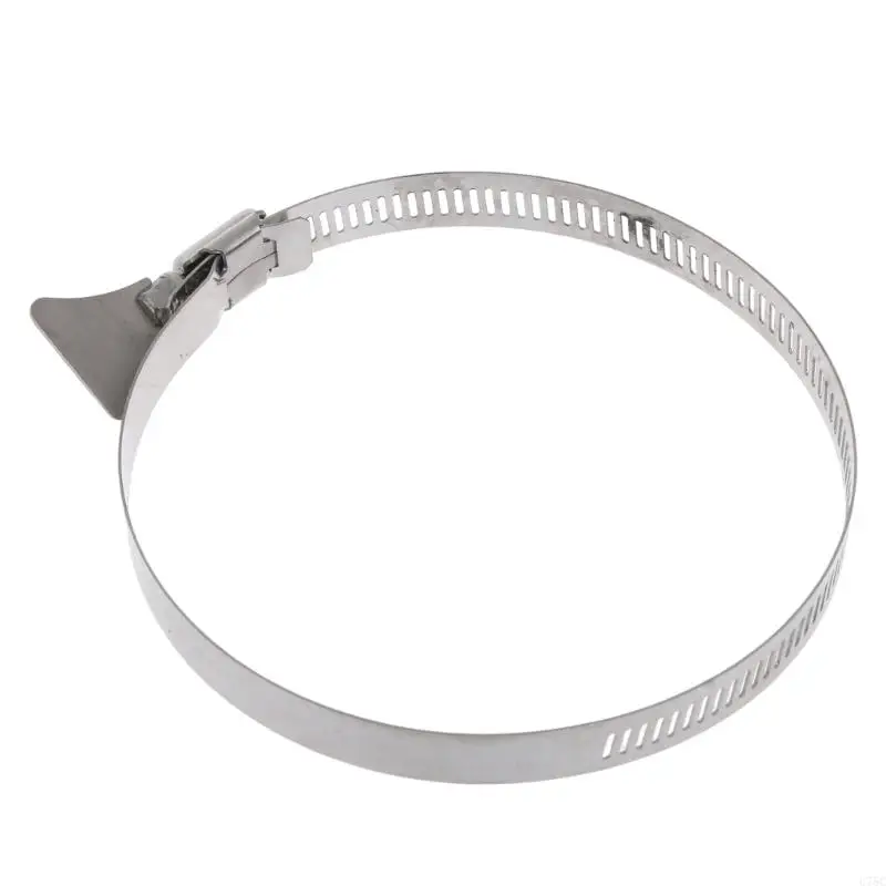 U75C 50/75/100/150/200 mm Cubierta manguera accionamiento acero inoxidable Combustible gusano engranaje ajustable