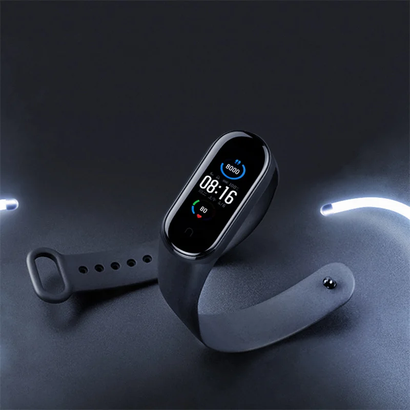 1 Uds pulsera de repuesto para Xiaomi pulsera correa de reloj inteligente accesorios pulsera de silicona para Mi Band 5/6