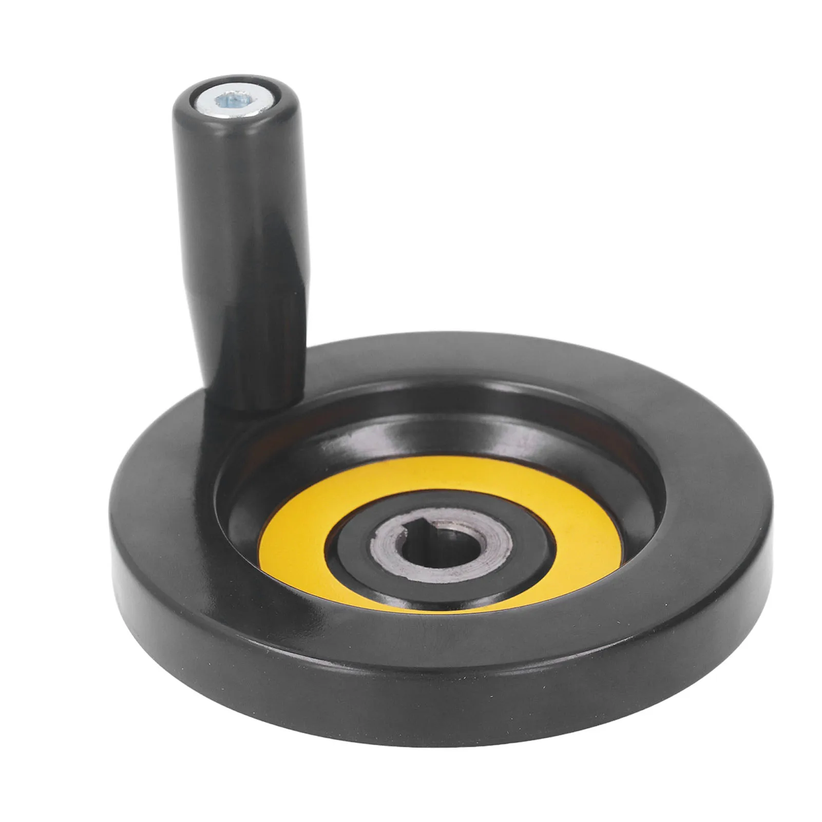 Table Saw Handwheel 12mm Center Hole 100mm Outer Diameter With Revolving Handle For Lathe Milling Machine Grinder