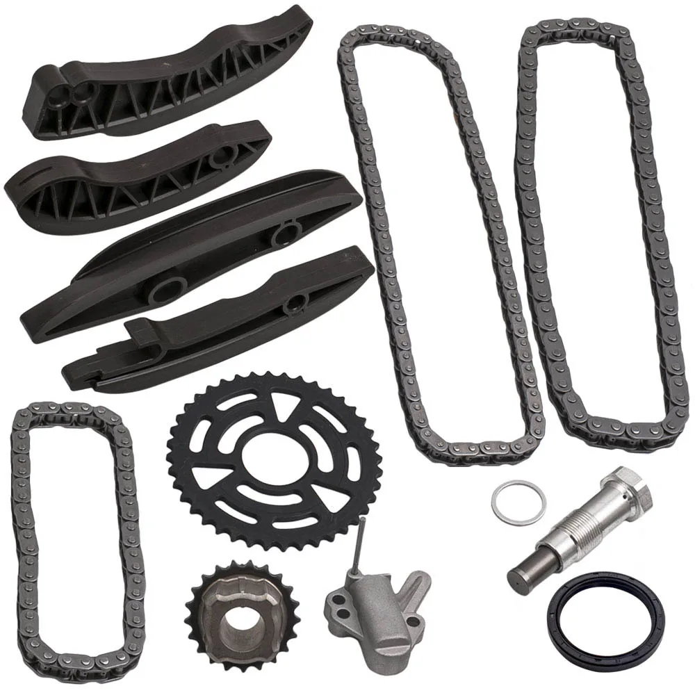 مجموعة سلسلة التوقيت لمحرك BMW N47 D20 2.0 N47D20A N47D20C 11318509926   لـ 1 3 5 X1 X3 Series العلوي السفلي N47/N47N ديزل