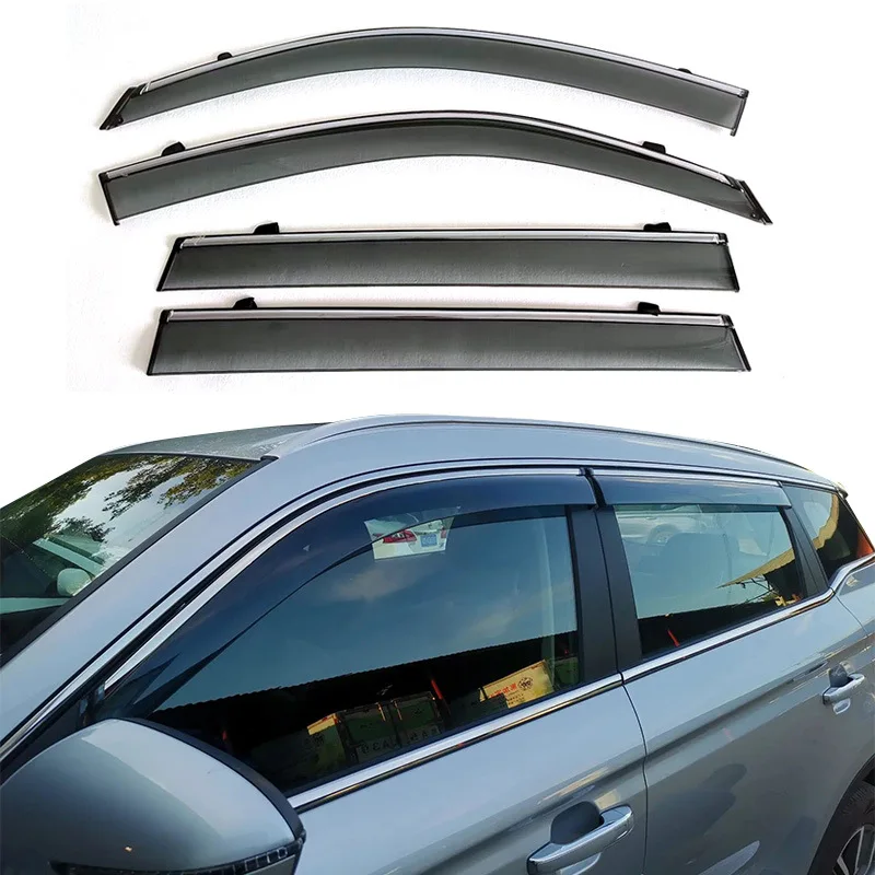 

Suitable for Geely Boyue rain and shine shield Boyue x car window rain and eyebrow Boyue pro injection molded rain shield