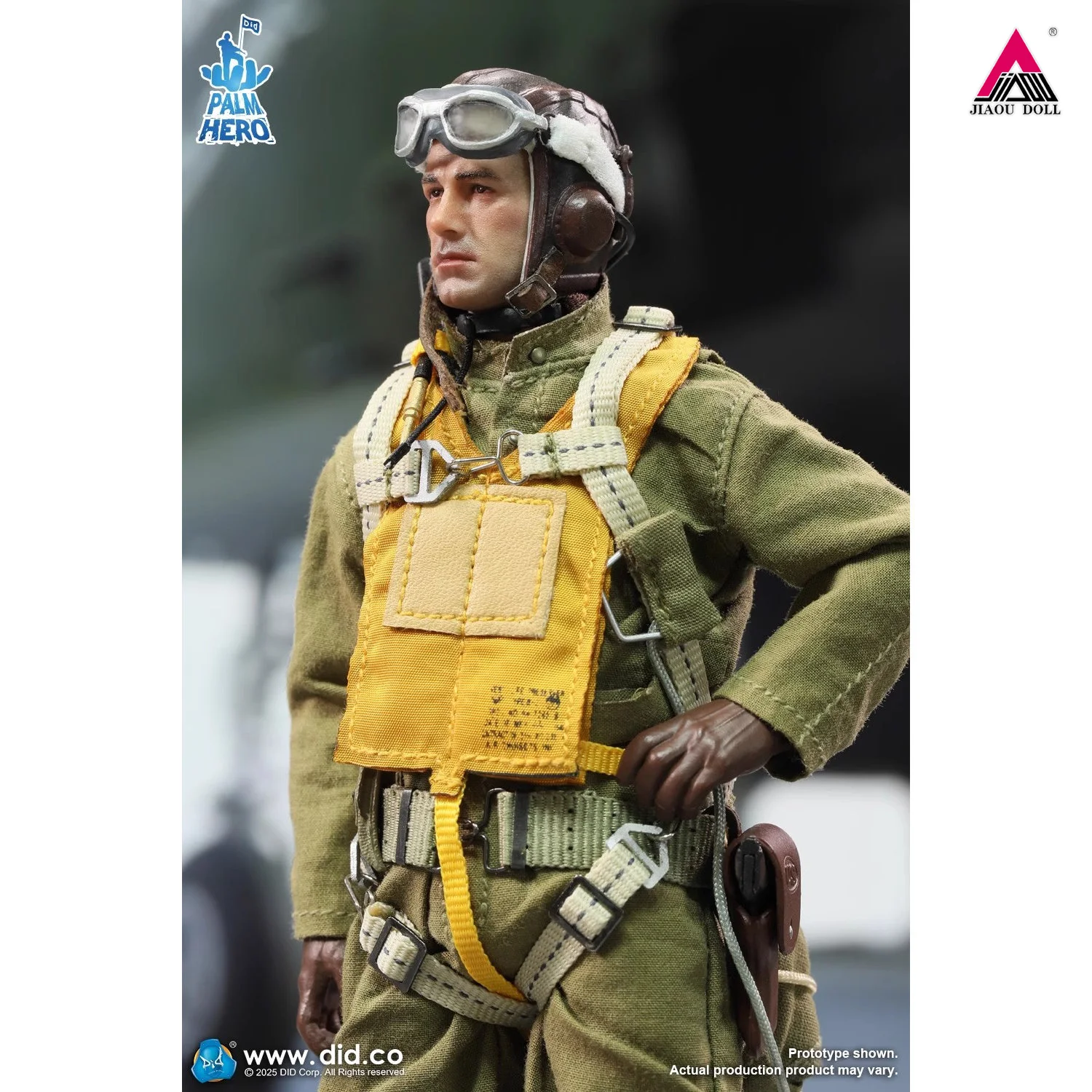 DID XA80032 1/12 2차 세계 대전 미 육군 공군 조종사 장교 세트 남성 군인 6'' 액션 피규어 바디 인형 모델 소장품
