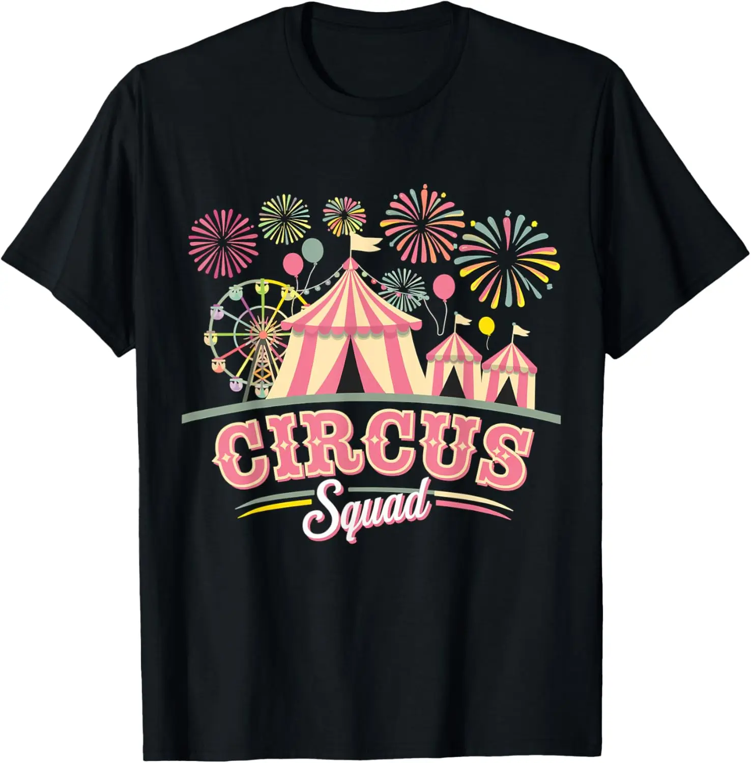 

Circus Squad Matching Birthday Circus Staff T-Shirt