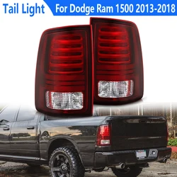 Ensemble de feu arrière LED pour Dodge Ram 1500 2013-2018, feu arrière, clignotant, arrêt, frein, barrage, antibrouillard