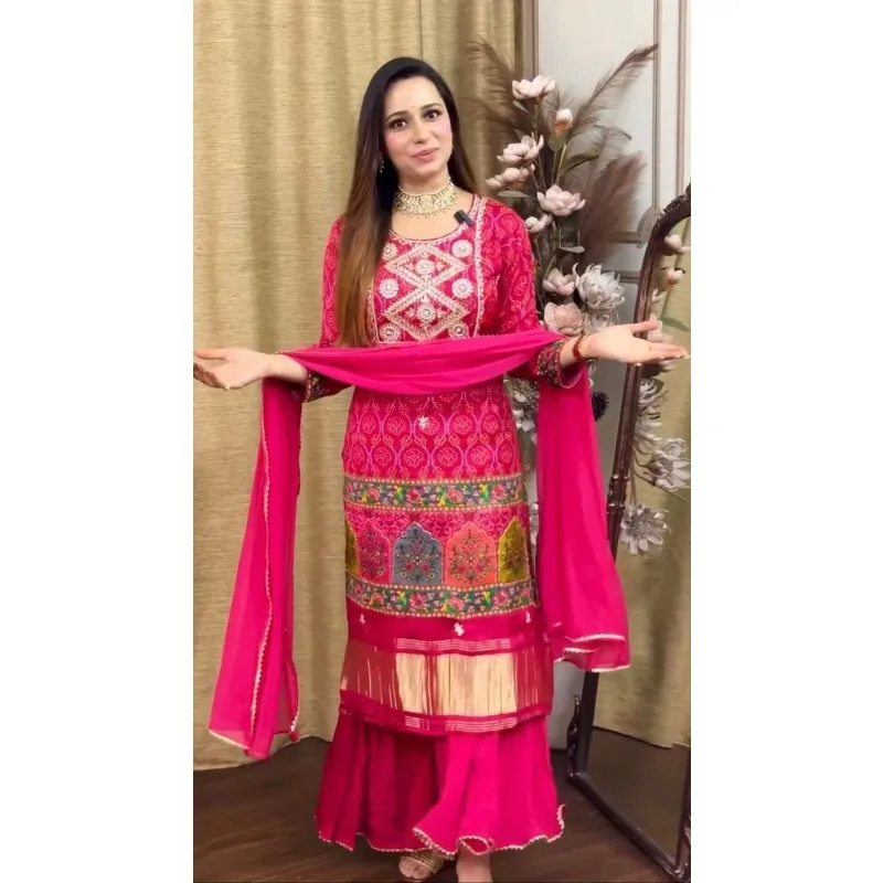 

Salwar Kameez Pakistan Bollywood New Wedding Indian Designer Dress Dress