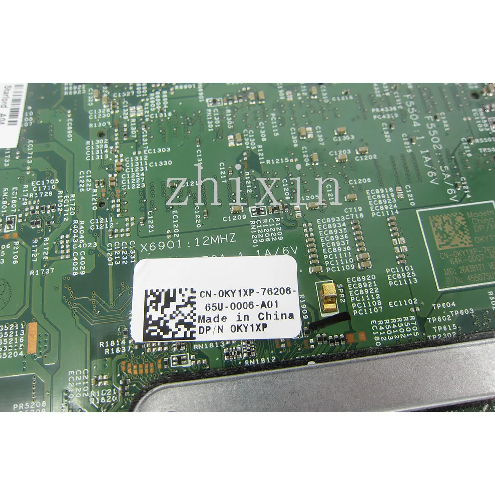 

For Dell Inspiron 7778 Laptop Motherboard with I5-6200U CPU DDR4 15264-1 CN-0KY1XP 0KY1XP KY1XP Main Board FULL TEST