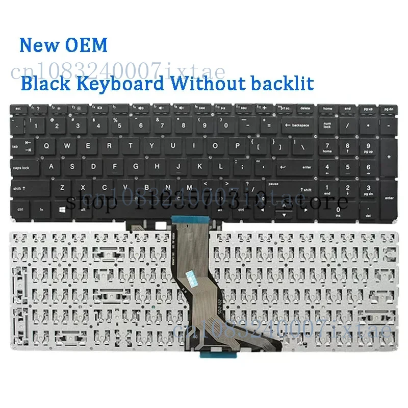 N New original laptop keyboard for HP 15s 15s-fq 15s-dy 15s-fq0000 15s-eq0000au 15s-dr