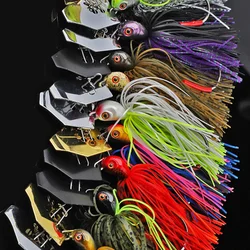 14g/18g Spinner Lure Bassbait Jig Chatter Bait Spinner Bait Fishing Lures Propeller JH20