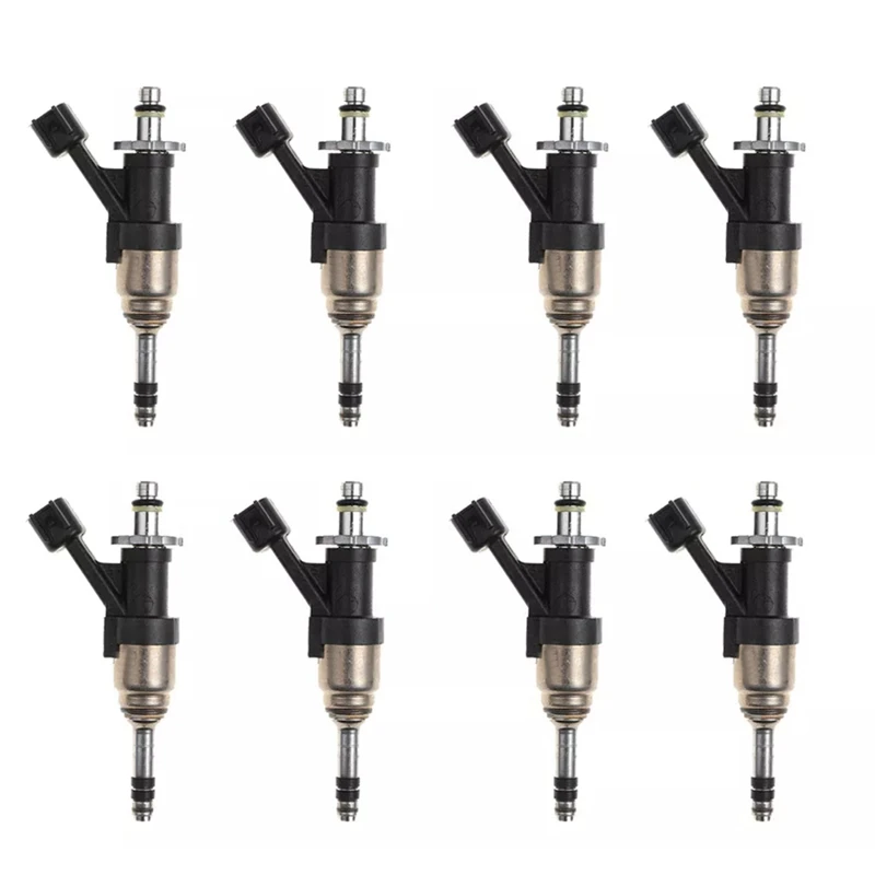 

8PCS 12668393 New Fuel Injector Nozzle For Cadillac Camaro SS 6.2L 2014-2018-AU74