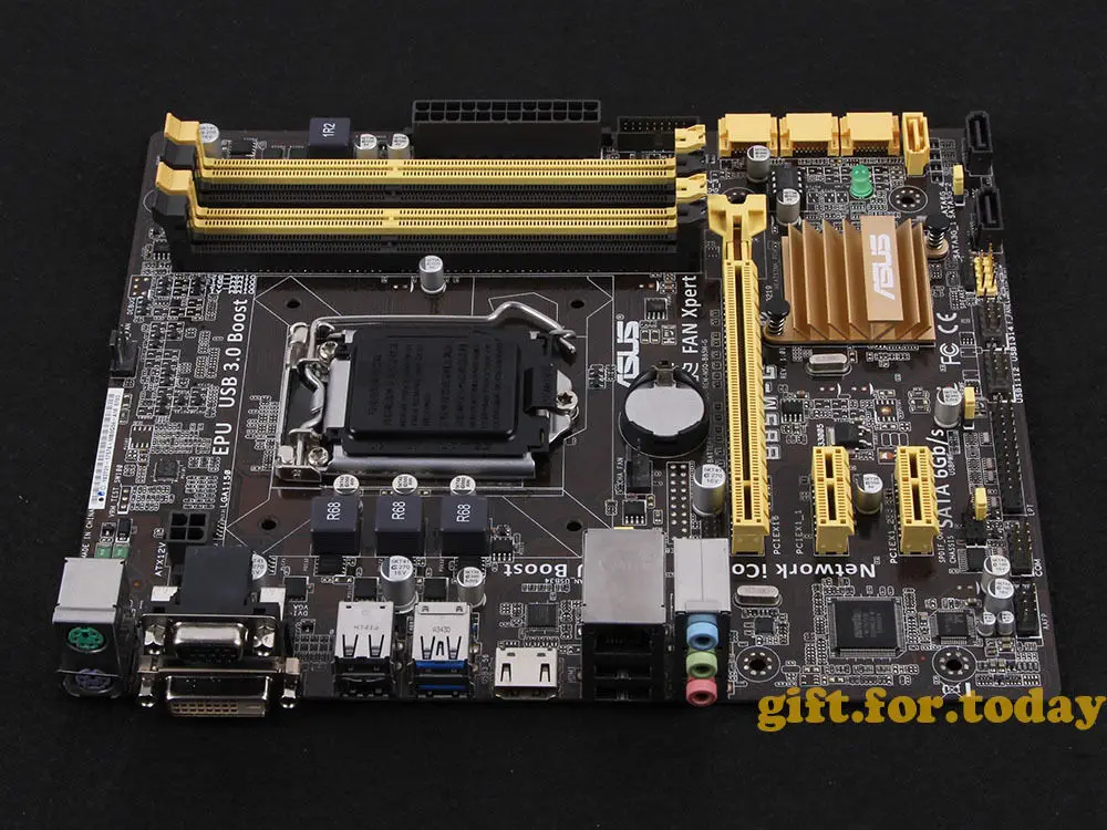 Original FÜR ASUS B85M-G Intel B85 Motherboard LAG 1150 DDR3