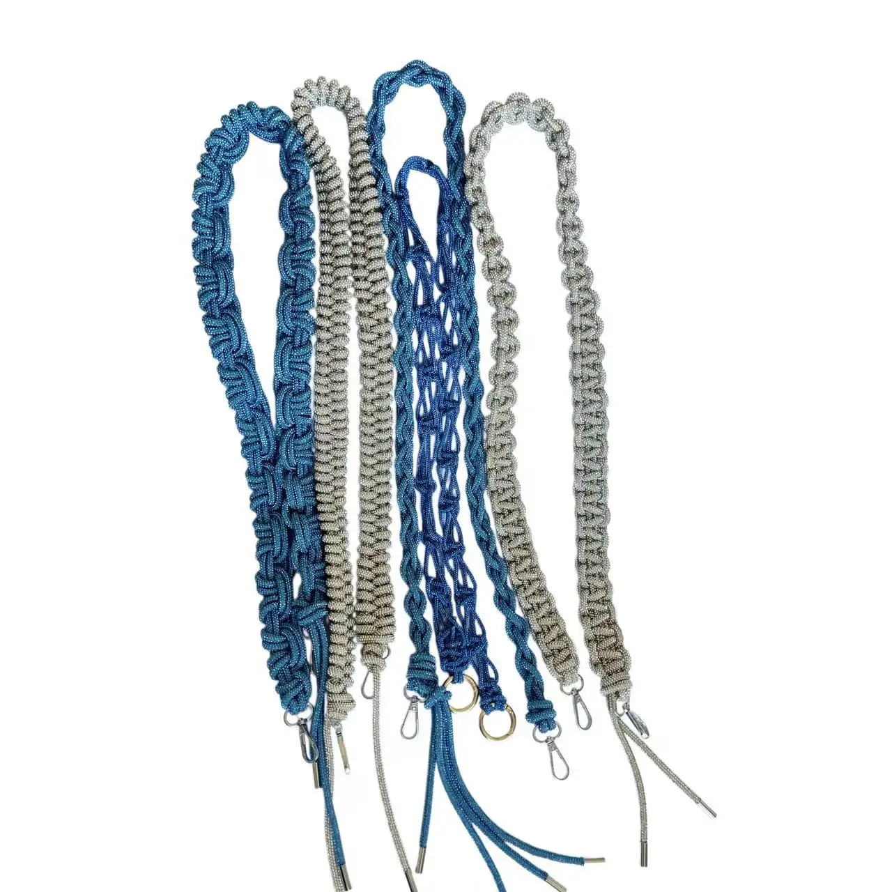 tracolla-intrecciata-artigianale-con-strass-rivestimento-anti-ossidazione-e-anti-appiccicosita-tracolla-di-ricambio