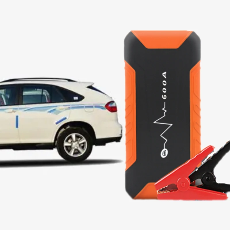 

COSSFUTW Portable Vehicle Car Battery Booster Pack Jump starter Power 600A peak current & 12000mAh