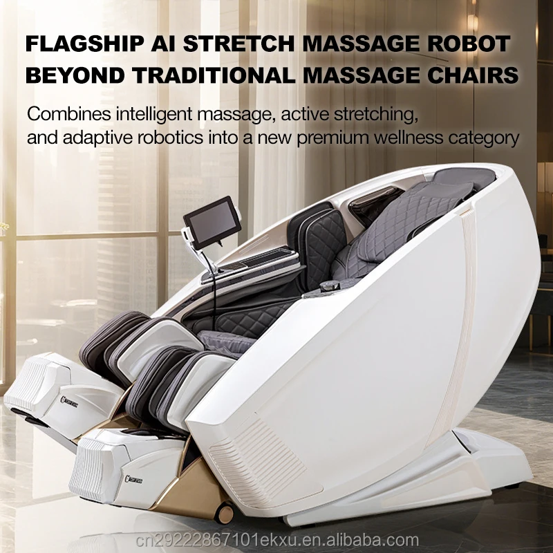 Coolfull Ultimate Ease True Intelligent Mechanism High Precision Screw Rod Massage Chair for Deep Tissue Therapy and Spine Care