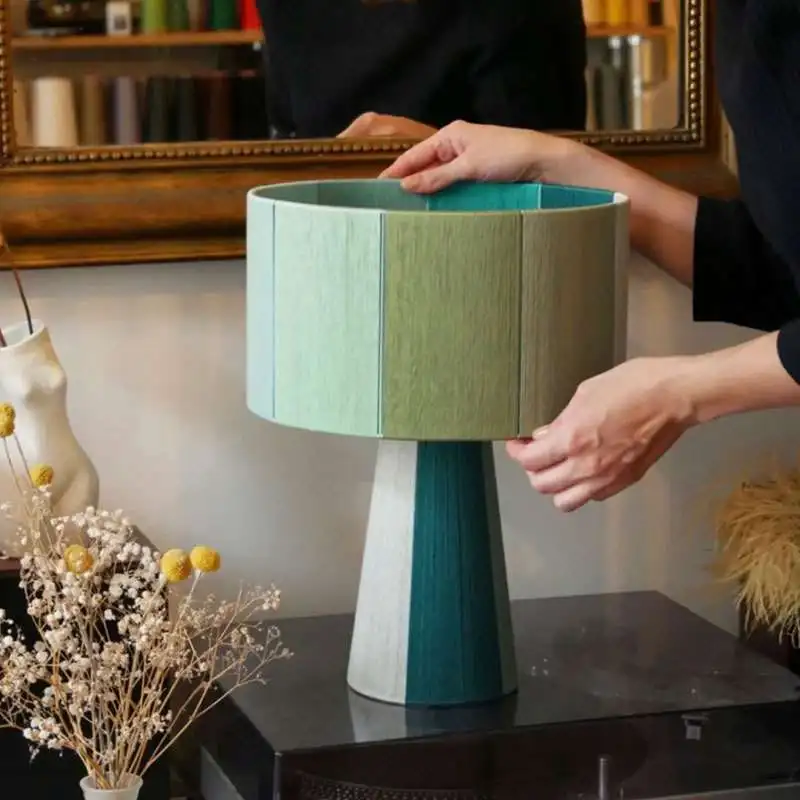 Energy-saving Led High-value Handmade Retro Homestay Master Bedroom Bedside Lamp Hotel Atmosphere Desk Lamp