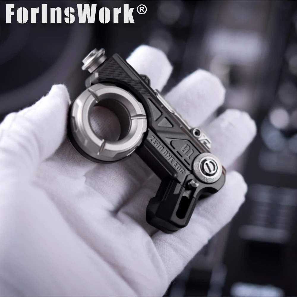 01edc Knight 2.0 Mechanical Finger Ring Multifunctional Toy Mechanical Pressing Figet Antistress Relaxing Fidget Toys