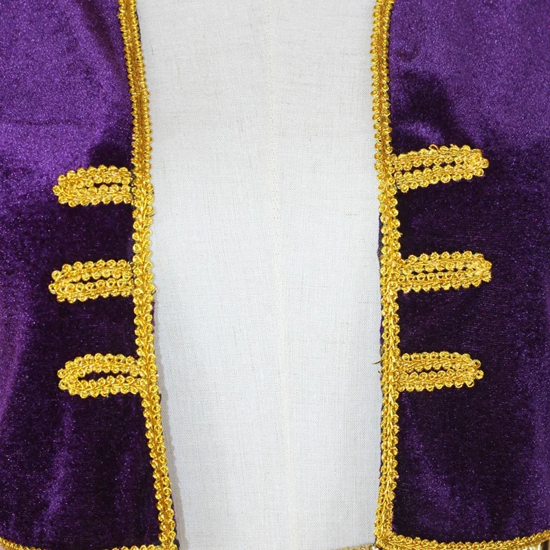 子供のためのアラジンのコスプレ衣装,新しい,アニメ,魔法のランプ,王子,ベスト,パンツ,ハロウィーンパーティー,2020