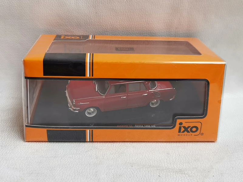 IXO1:43 SKODA 1000 MB 1968 Alloy Car Model Diecast Toy Collectible Ornament Souvenir Toys Cars