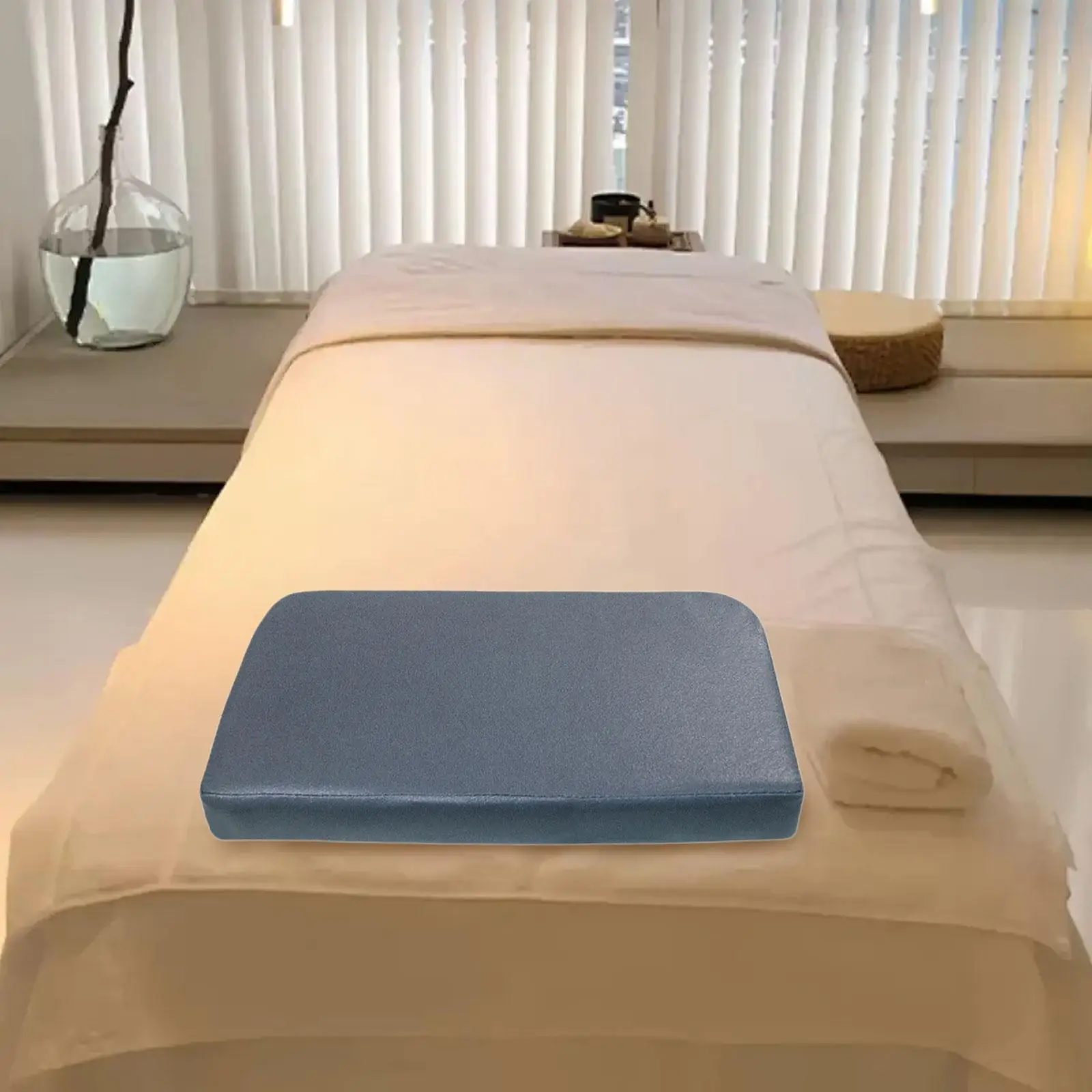 

Beauty Salon Massage Pillow, with Removable Cover for Massage Tables Soft Breathable Fabric, Headrest Pad Beauty Bed Pillow
