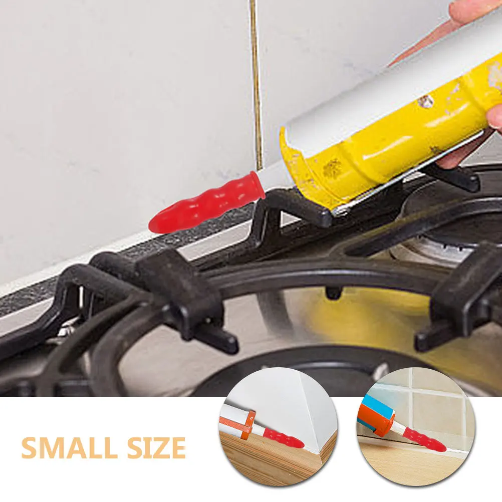 

10pcs Caulk Caps Reusable Sealing Caulking Tube Covers For Home Kitchen Bathroom Window Sink Joint Empty Caulk Tubes Saver Tips