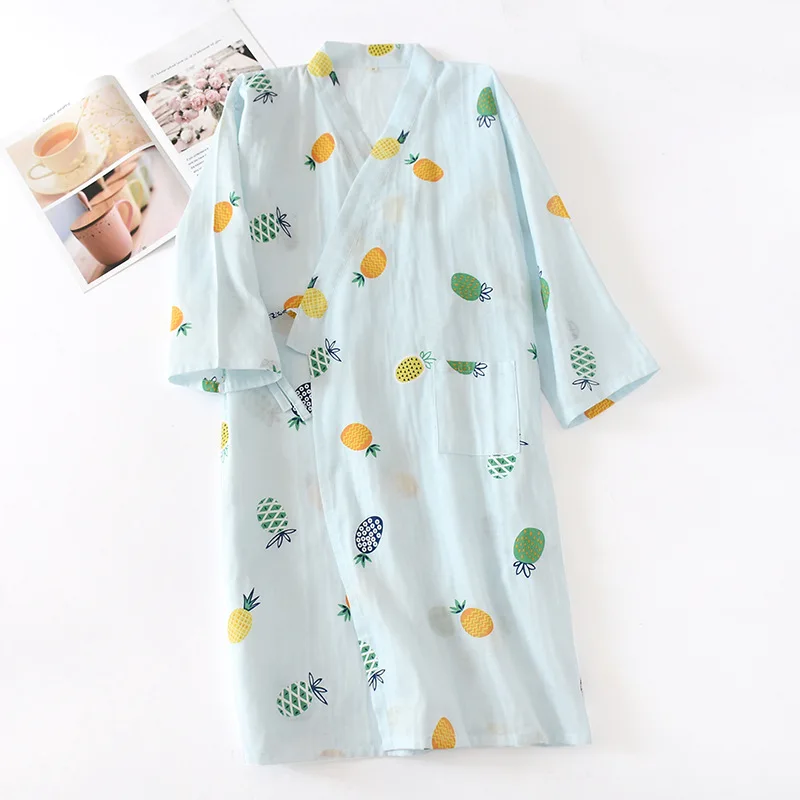 Nightgown Bathrobes Women's Clothing Homewear Spring Japanese Comfortable Casual Fashion Breathable Stylish Loose Large Size