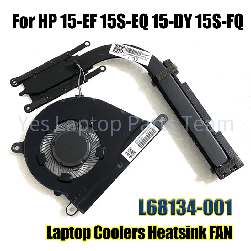 

For HP 15-EF 15S-EQ 15-DY 15S-FQ Laptop Coolers Heatsink FAN L68134-001