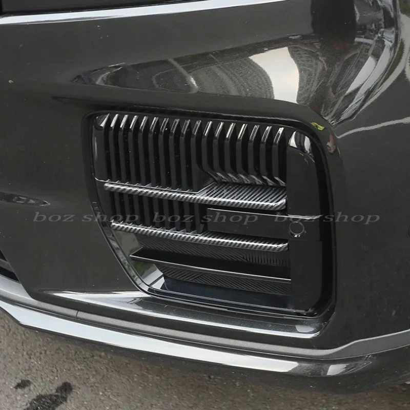 

For Lynk&Co 09 Dedicated Front Fog Lamp Frame Decorative Strip PHEV Modified Grille Front Bumper Light Strip Grille Accessories