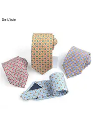 Fashion Style 100% Silk Printed Necktie Mens Tie Kravat Gravatas Ties Ascot Tie Gifts For Men Cravat Corbata Neck