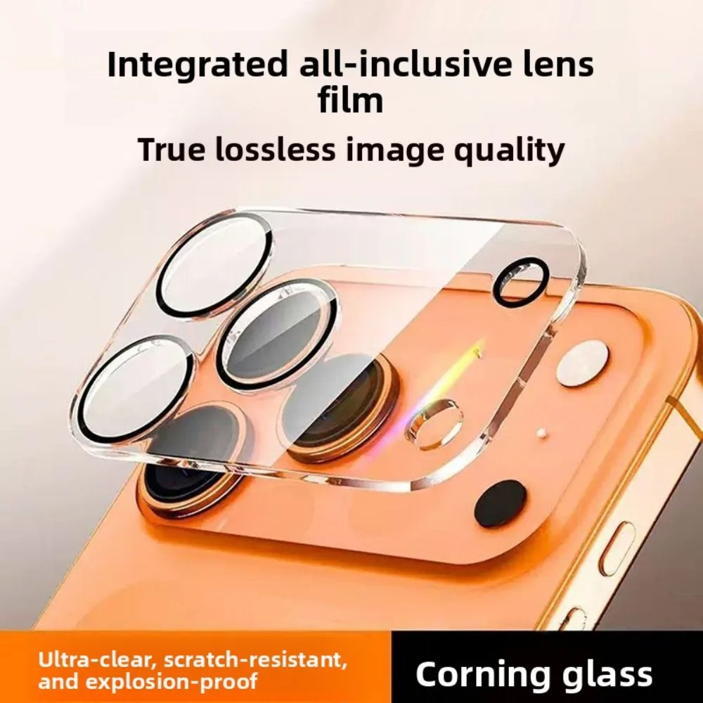 

iPhone 17 Pro Max One-piece Camera Lens Protector & iPhone 16 Corning Full-coverage Lens Film