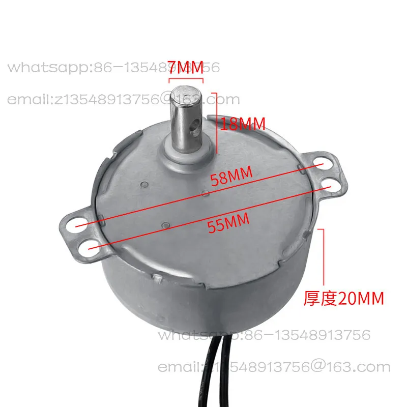 Hongyun fan, turning fan, high-speed shaking head synchronous motor 30/36r/min TYJ50-8 fan, wind guide wheel motor 5 pcs