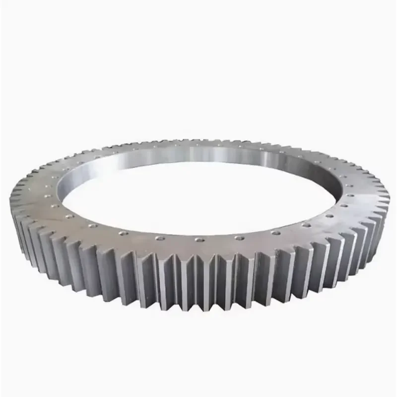 Custom Girth Helical Gear Manufacturer | Precision Forged Steel Gear Ring for Kiln Mill | Fast Quotation | Drawing Accepted