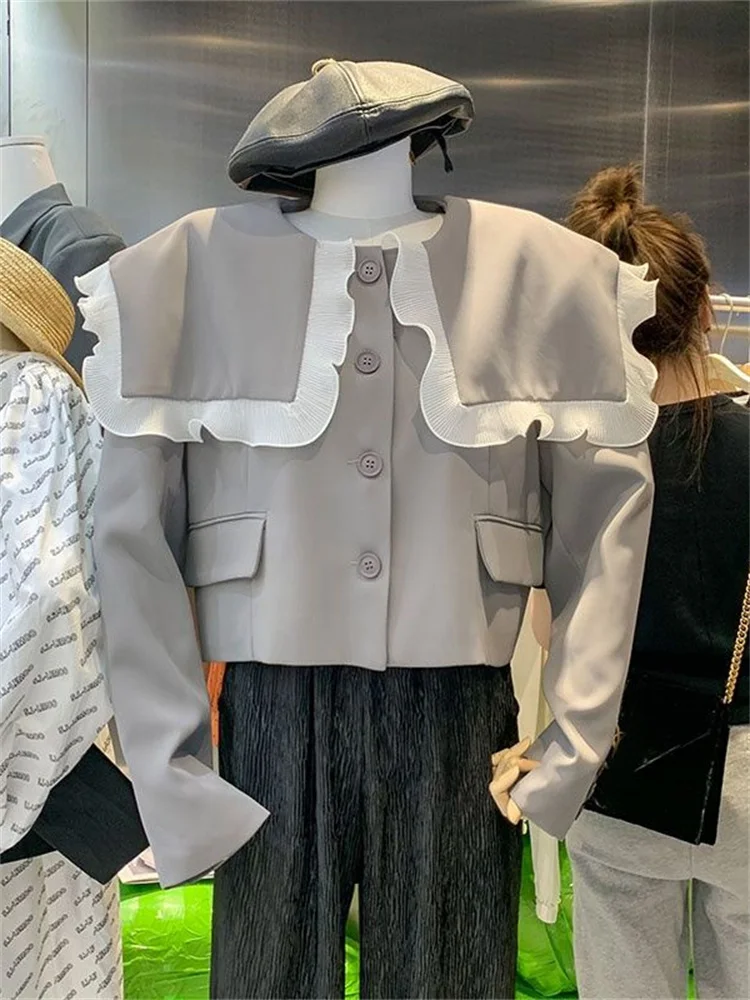 معطف Jaet للسيدات من الدانتيل للربيع 2026 Street Sle فريد من نوعه وجميل للغاية وعصري صيني