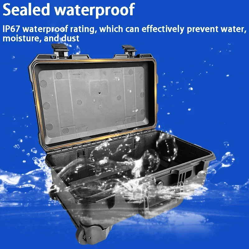 Tool Storage Case Outdoor Equipment Instrument Safety Protection Pull Rod Box Portable Hardware Tools Organizer Boxes