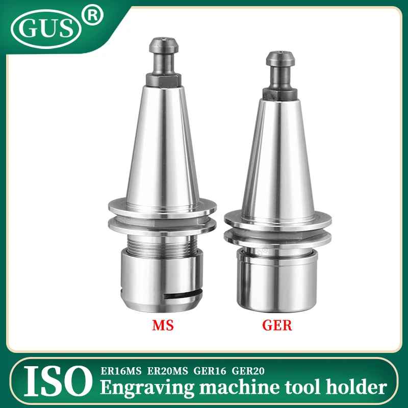 

GUS engraving machine CNC high-speed milling cutter holder accuracy 0.002mm ISO20 ISO25 spindle tools ER16 ER20 nut chuck Collet