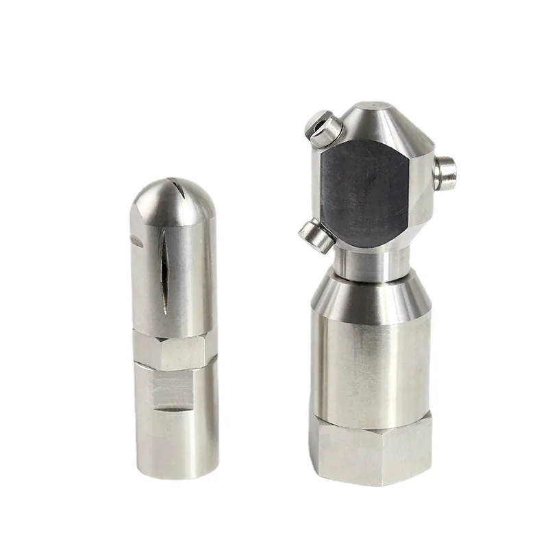 

Steel Rotating Cleaning Nozzle Pipe High-Pressure Sprayer Tank Barrel Inner Wall Bottle & Can