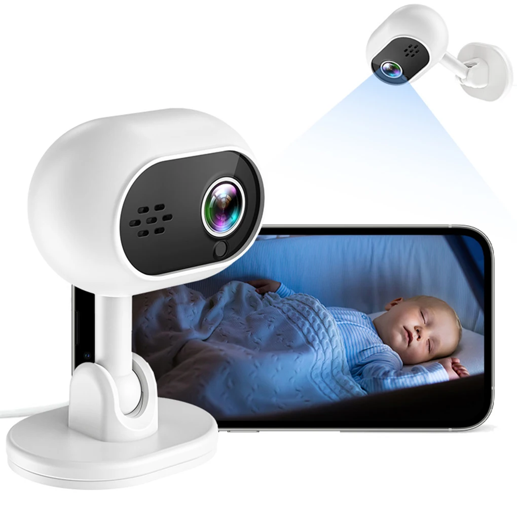 1080P WIFI Baby Monitoring Camera Motion Detection Alarm Reminder Voice Interactive Night Vision Security Monitoring for Baby