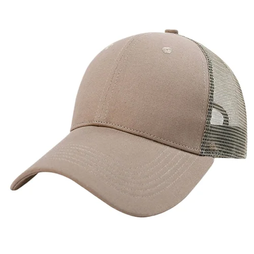 Imagen 2 del producto Gorra de béisbol de malla de gran tamaño de 65-70 cm, sombrero de circunferencia de cabeza grande, sombreros de sol transpirables de verano para hombres