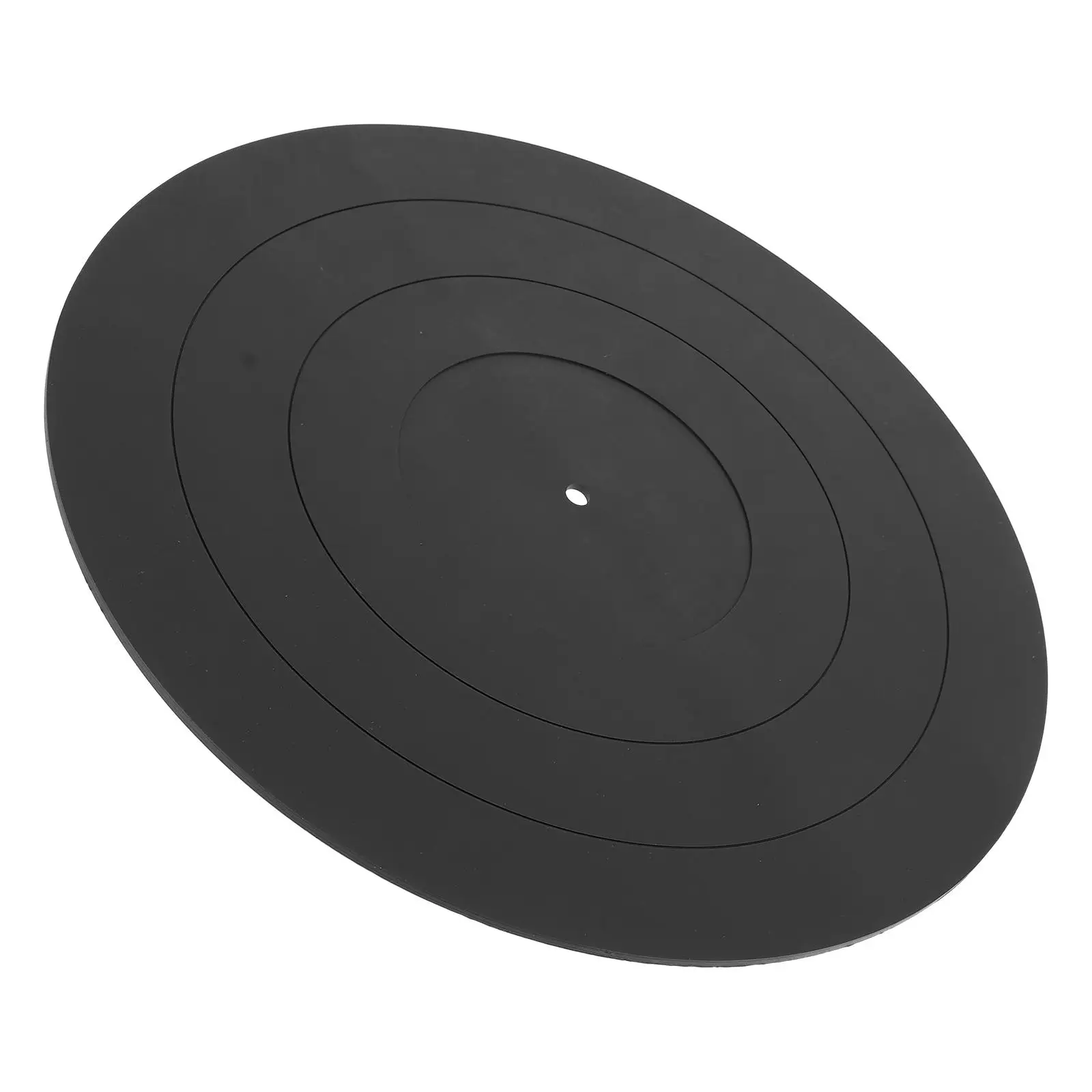 

Record Mat Anti-slip Disc Protective Pad for Turntable Vibration Reduction Silica Gel White Durable Vinyl Player Accessories
