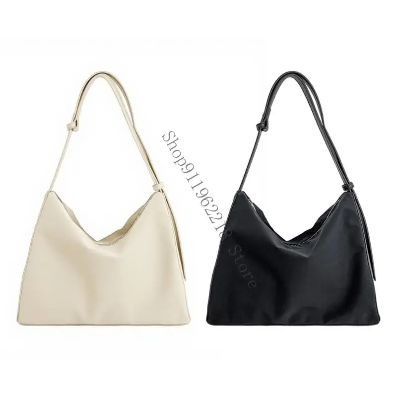

Functional Nylon Shoulder Bag With Smooth Zipper Access Organized Storage Space Comfort Fit Belt For Everyday Use 066F