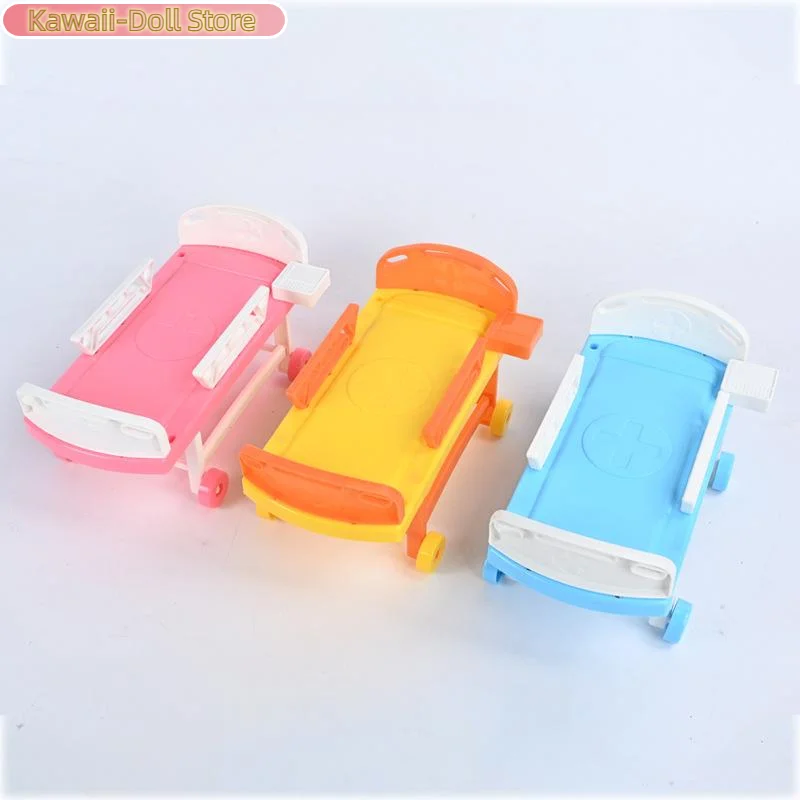 1 Peça Cama de Hospital de Simulação para Brincar de Médico e Enfermeiro(a), Acessório de Brinquedo para Bonecas, Cama Médica, Brinquedo Infantil para Casa