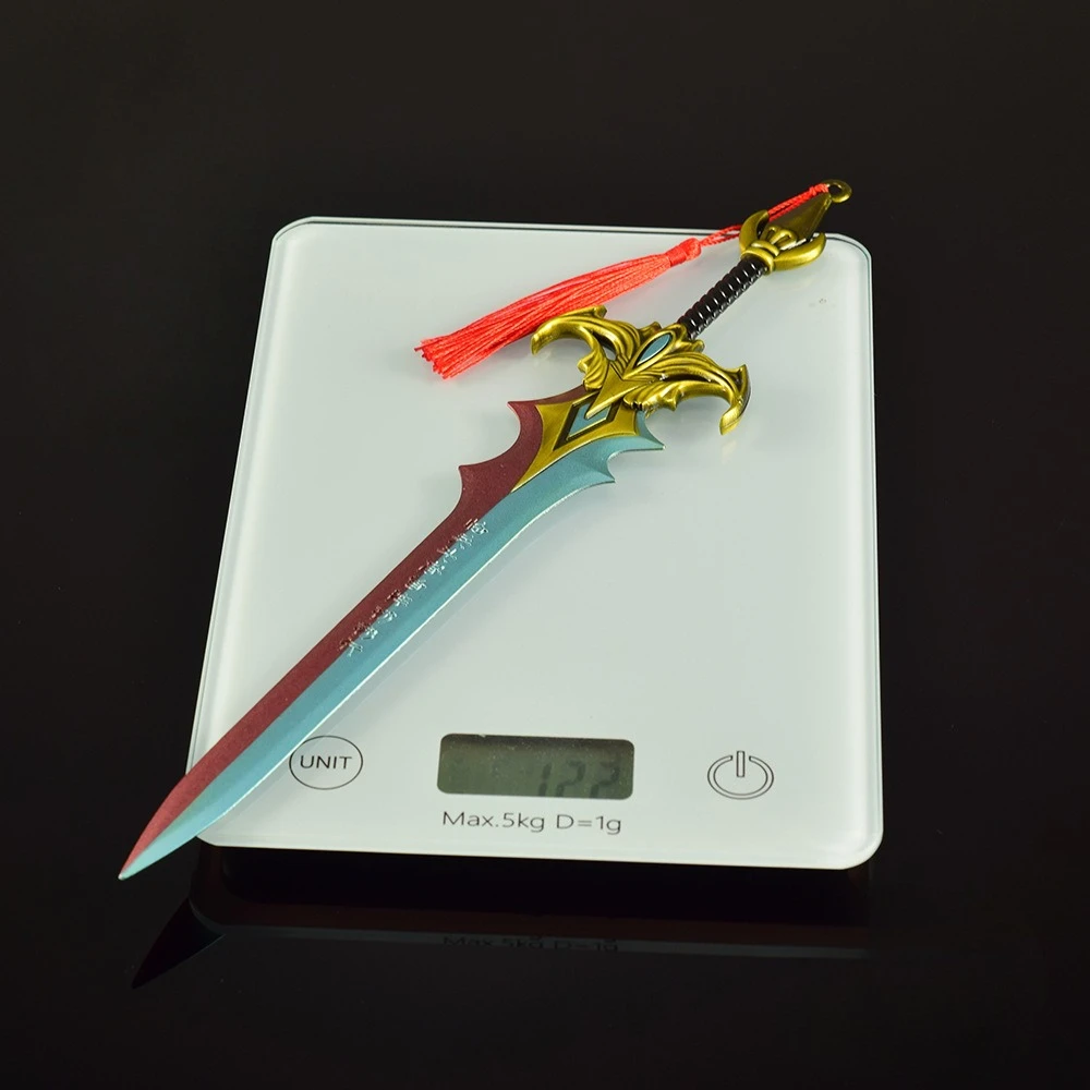 30CM Fengshen douze épées périphériques Zhu Xian épée métal artisanat armes modèle à collectionner bureau ornement cadeaux créatifs jouet