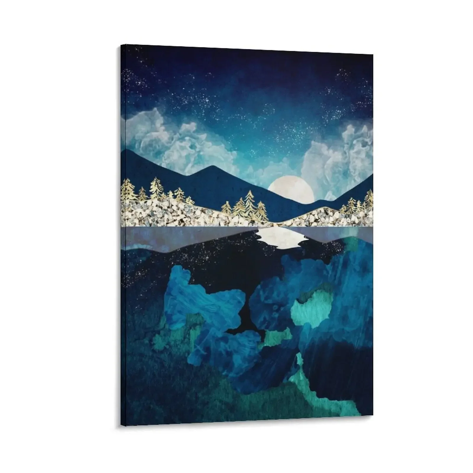 

Midnight Water Canvas Painting wall decoration painting Decoration bedroom anime decoration ornaments for home