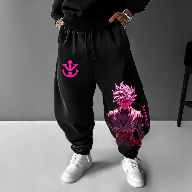 

Dragon Ball Animation Peripheral Pure Cotton Loose Comfortable Trousers Men's and Women's Hip Hop Sports Leggings