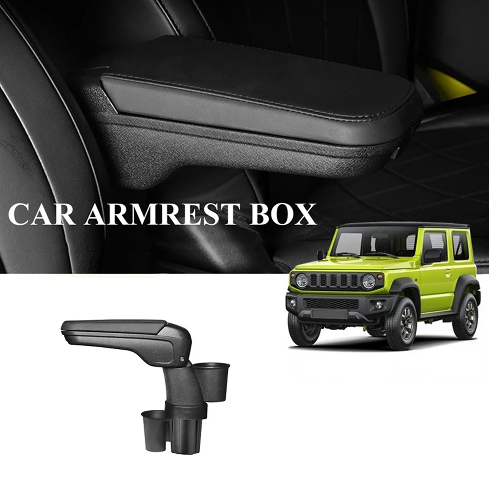 

Car Armrest Cup Holder Storage Box Accessories For Suzuki Jimny Sierra JB33 JB43 JB53 2007-2018