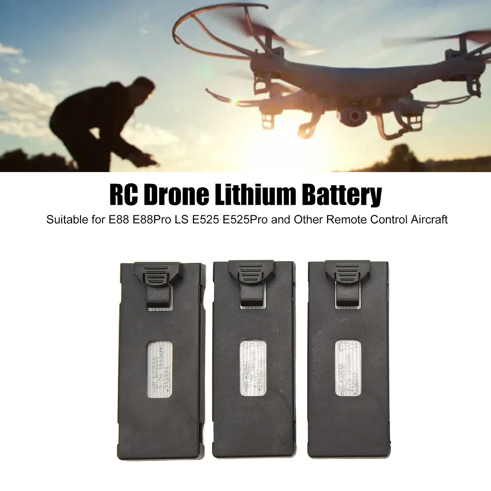 3Pcs Rc Quadcopter …