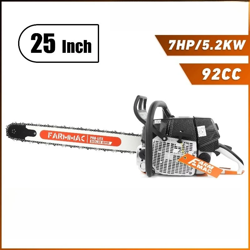 Power Professional Chainsaw 660 G660 Powerful Petrol Smart Gas Chain Saw 92CC Chainsaw